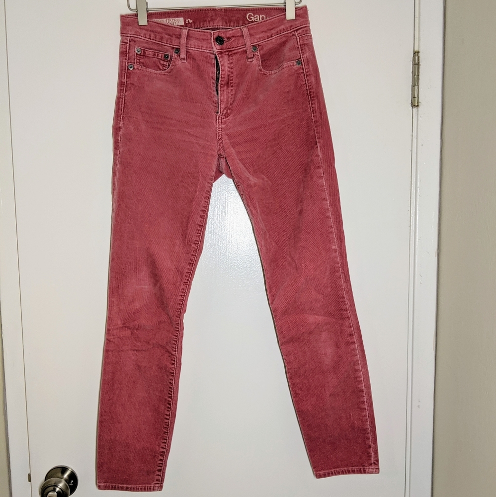Soft Corduroy Skinny Pants